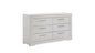Blanca Modern Style 6- Drawer Dresser Made with Wood in White