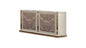Omari Modern Style 6- Drawer Dresser(INCLUDES ONLY DRESSER) Made with Wood and Gold Accents in Beige