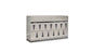 Lavita Modern & Contemporary Style 6- Drawer Dresser Made with Wood and Gold Accents in River Sand Grey