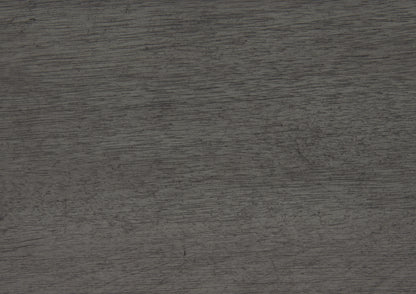 Modern Gray Dresser - 6 Drawers, Faux Leather Upholstery