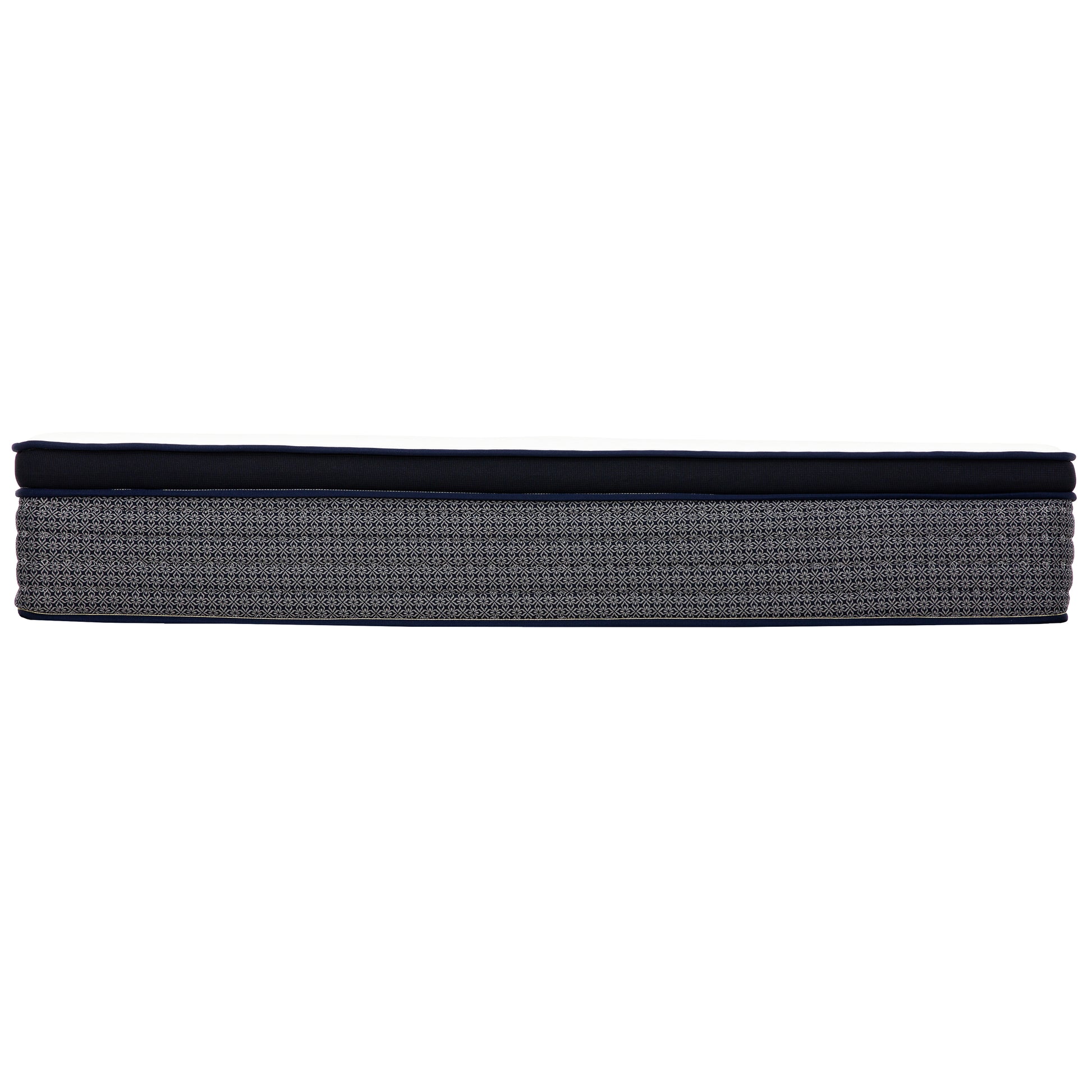 King Size Memory Foam Mattress - Black White