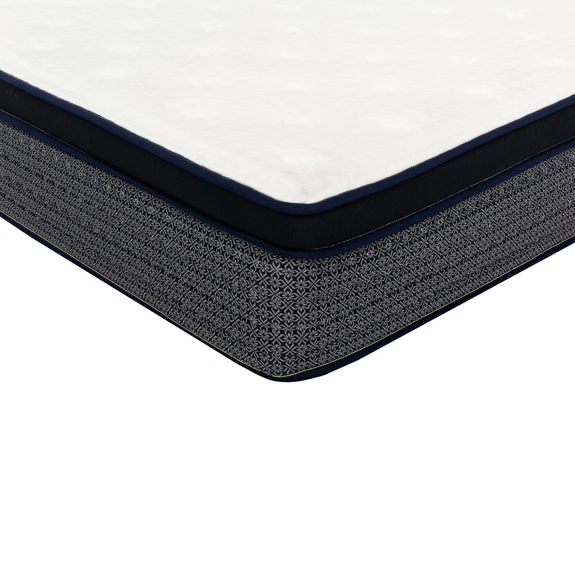 King Size Memory Foam Mattress - Black White