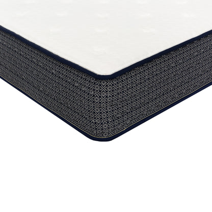 Queen Size Black White Memory Foam Mattress