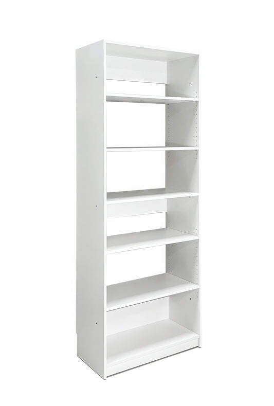 Prosper 32" White Wood Walk-in Closet with Five Shelves