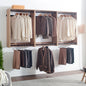 Devi Oak Wall Mounted Wood Closet System