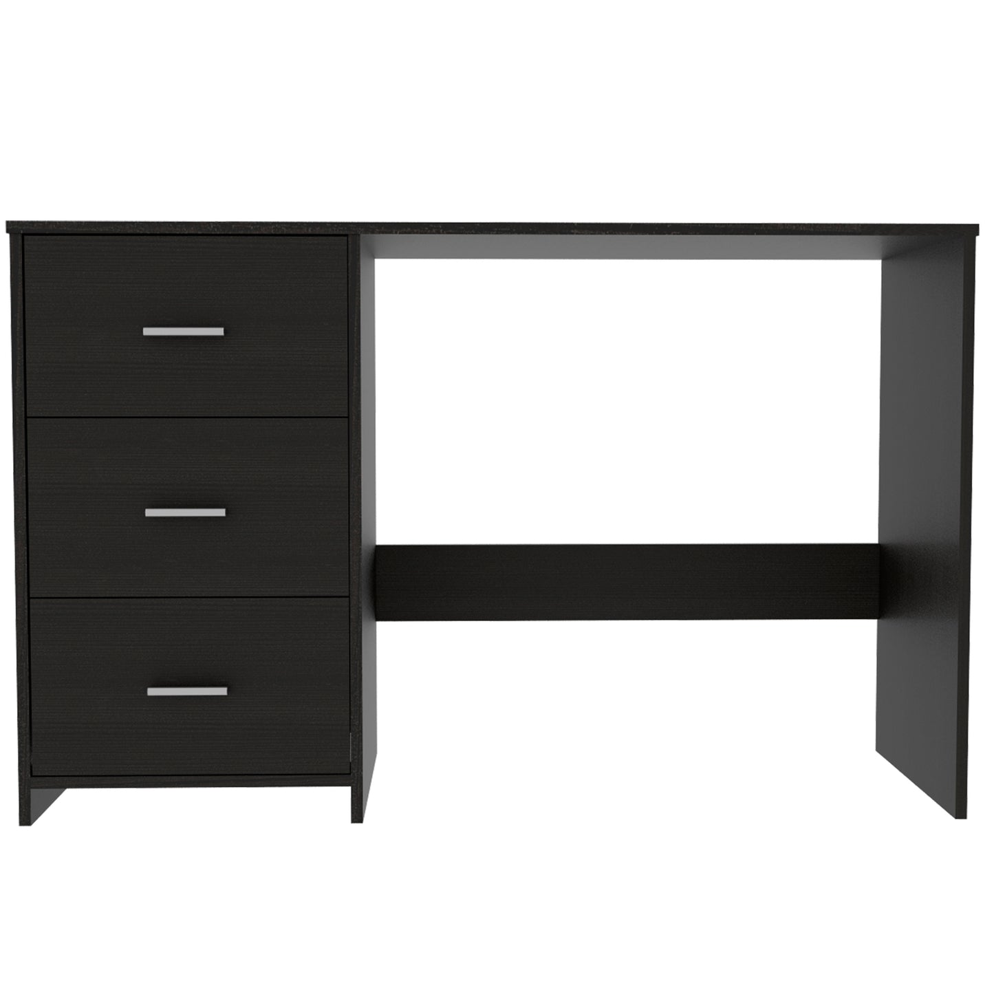 Wenge 3-Drawer Desk - Office Writing Table