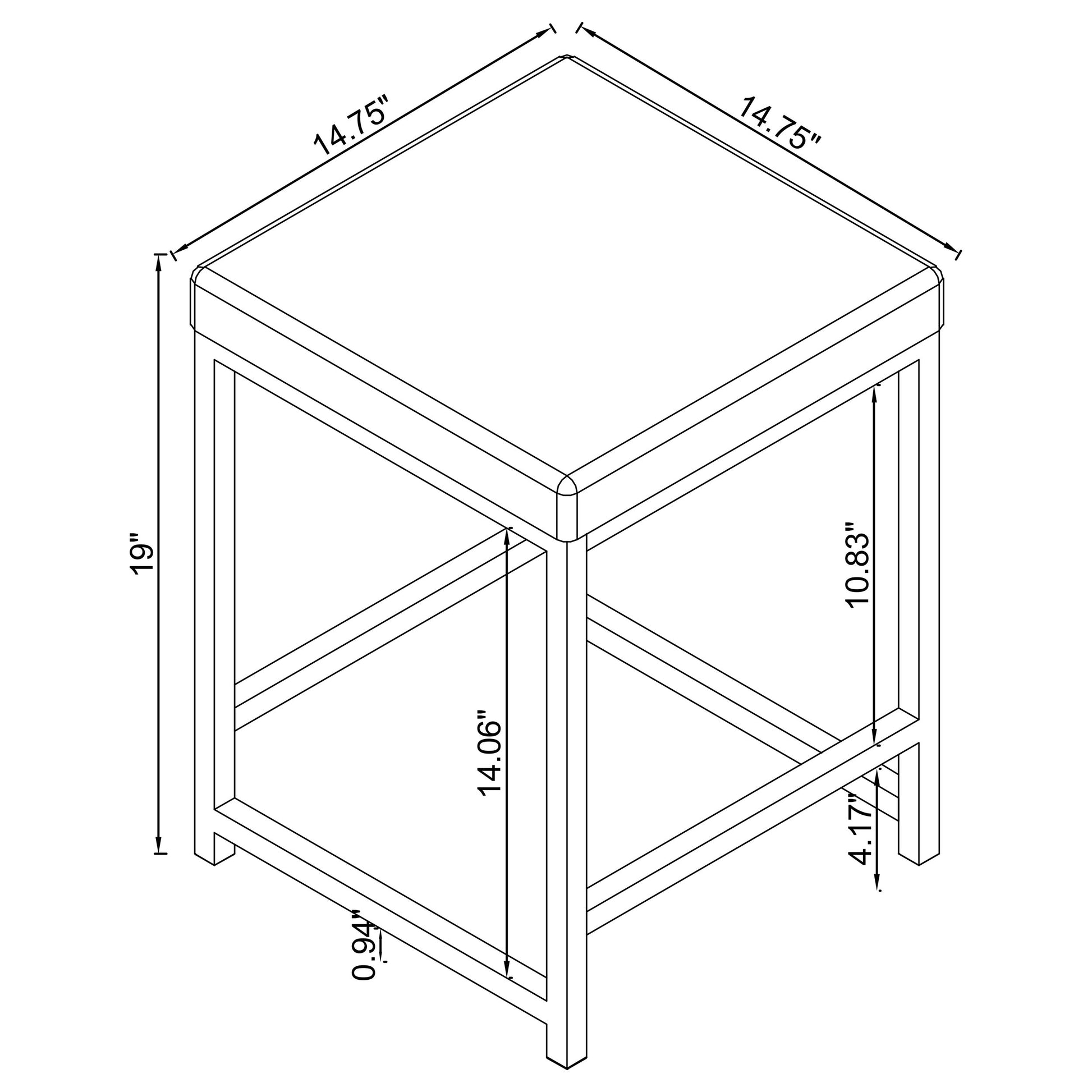 Light Gray Vanity Stool - Bedroom Accent Piece