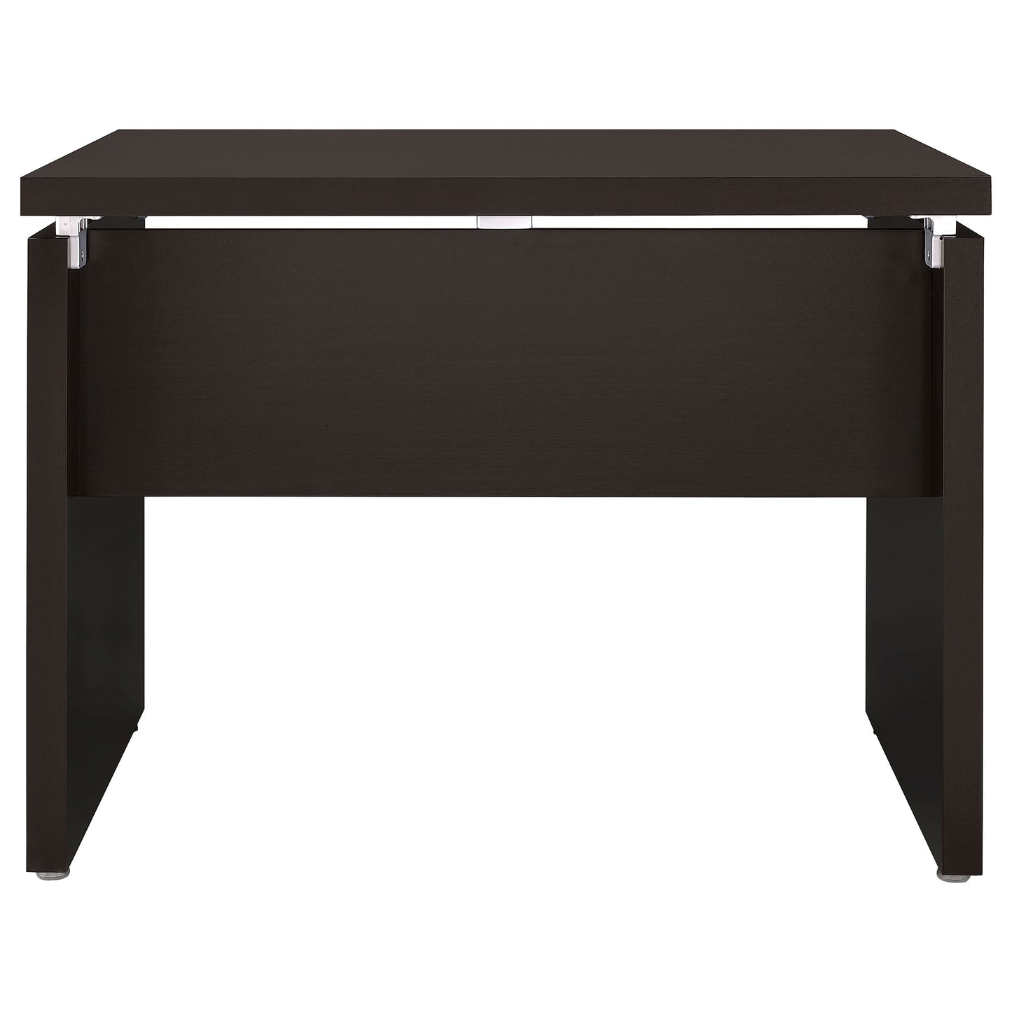 Cappuccino Extension Desk - Brown Wood Writing Desk