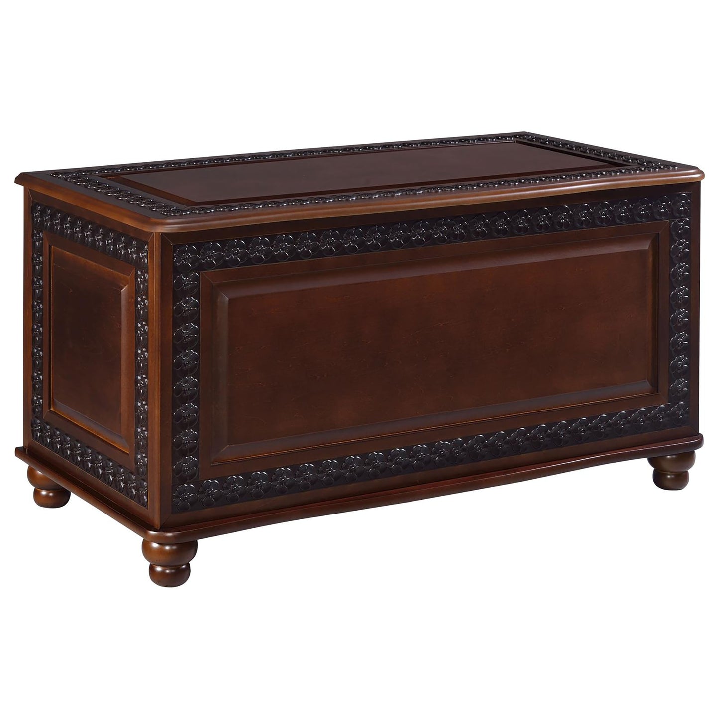 Deep Tobacco Storage Chest - Classic Bedroom Style