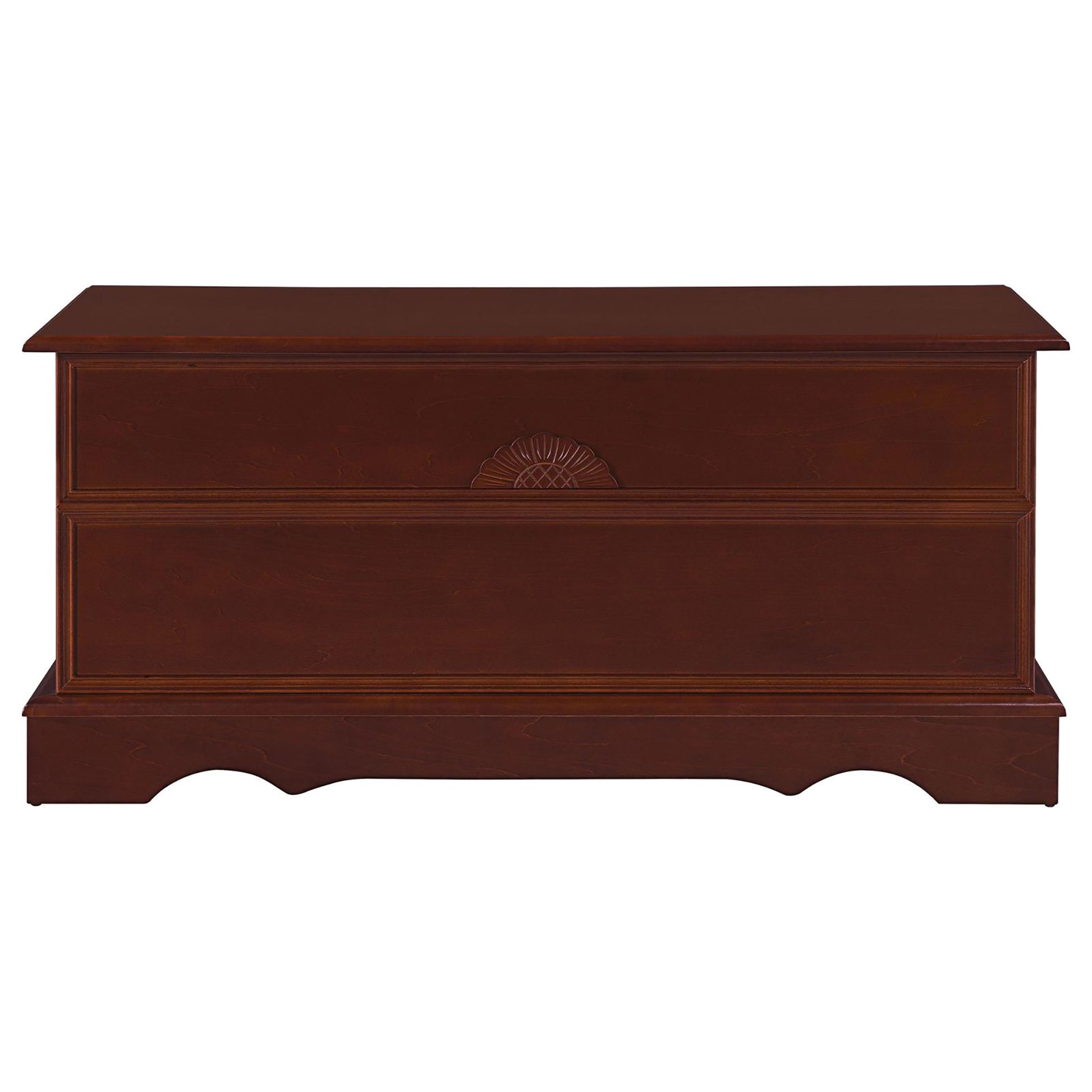 Cedar Wood Chest Bedroom Storage Brown 40" x 16"