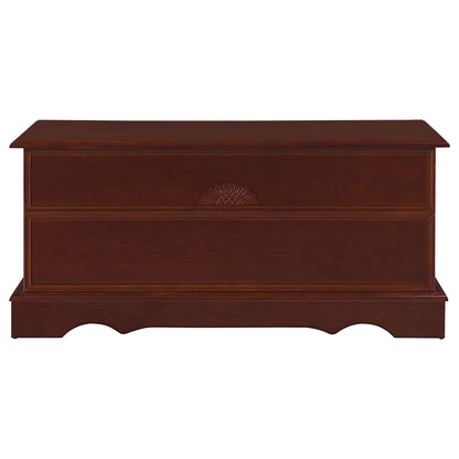 Cedar Wood Chest Bedroom Storage Brown 40" x 16"