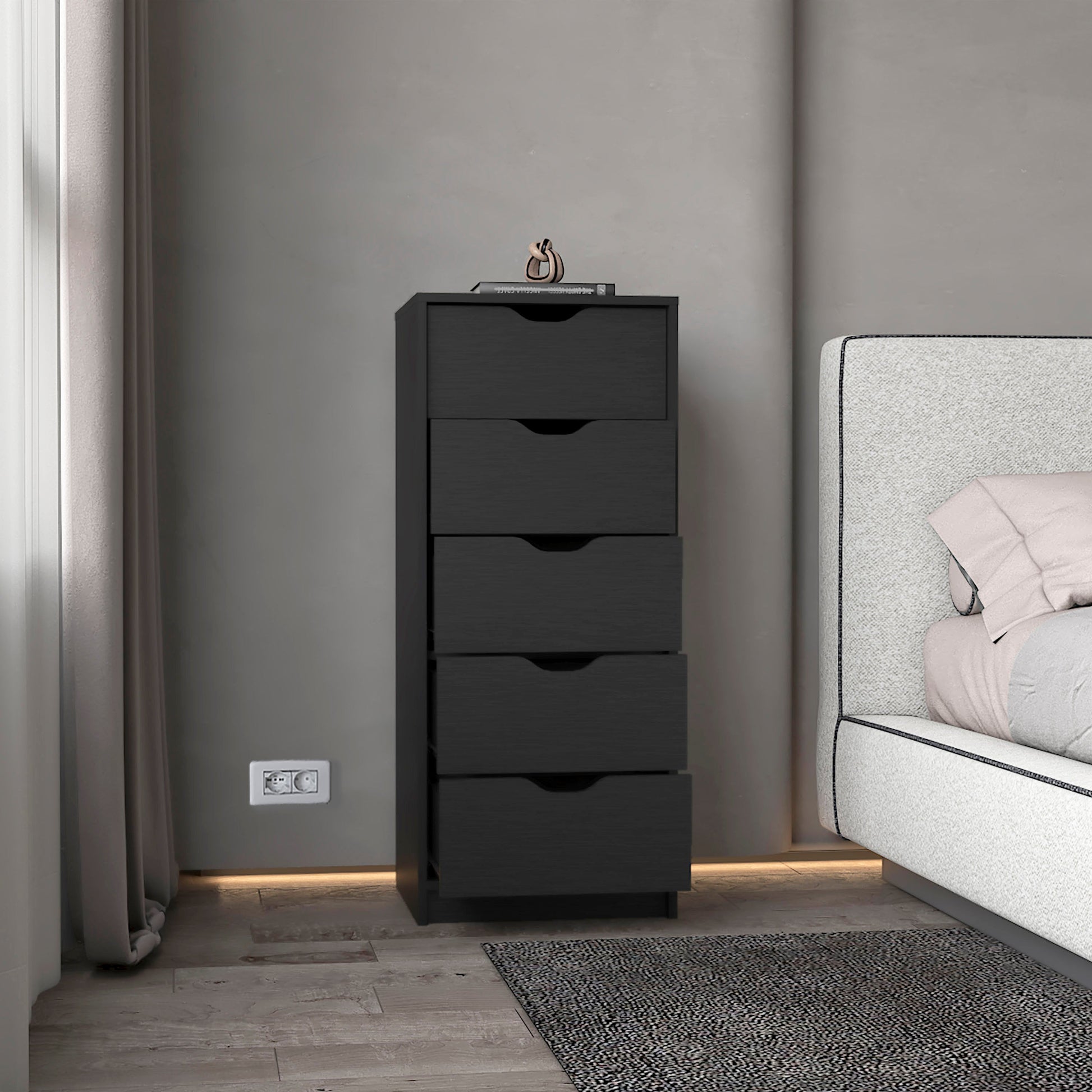 Wenge Wood Dresser - Small Bedroom Storage
