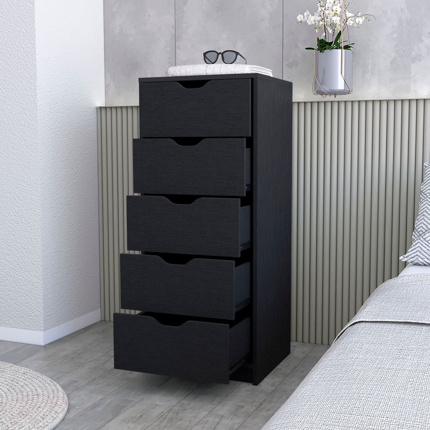 Wenge Wood Dresser - Small Bedroom Storage