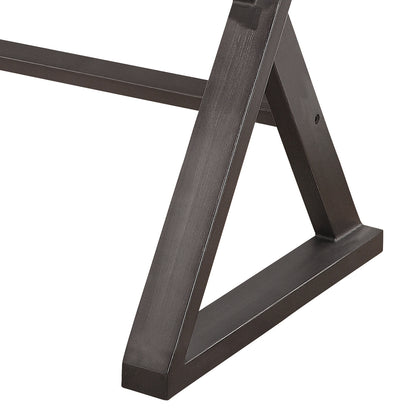 Gold Aluminum Writing Desk - Industrial Style Office Desk