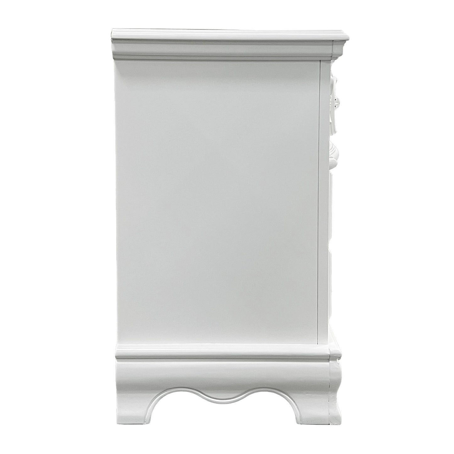White 2-Drawer Nightstand - Storage & Style