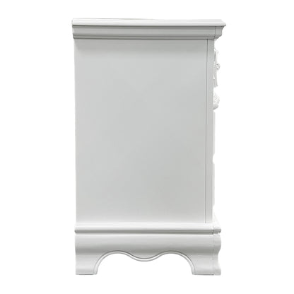 White 2-Drawer Nightstand - Storage & Style