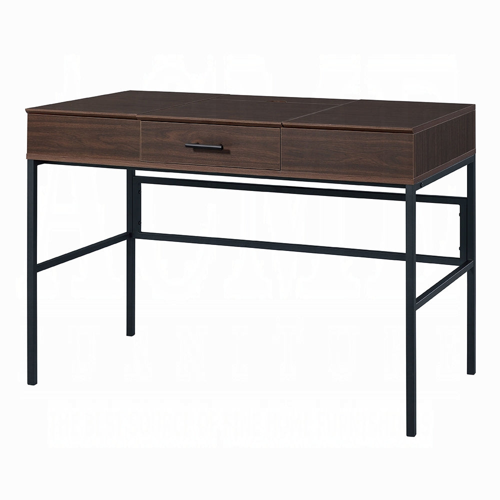 Oak Writing Desk with Storage Drawer - Office Desk