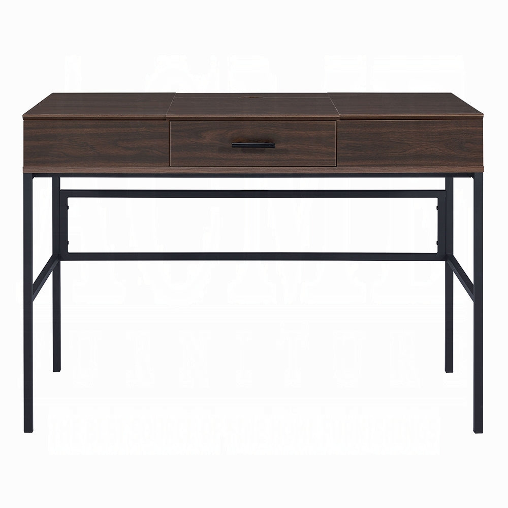 Oak Writing Desk with Storage Drawer - Office Desk