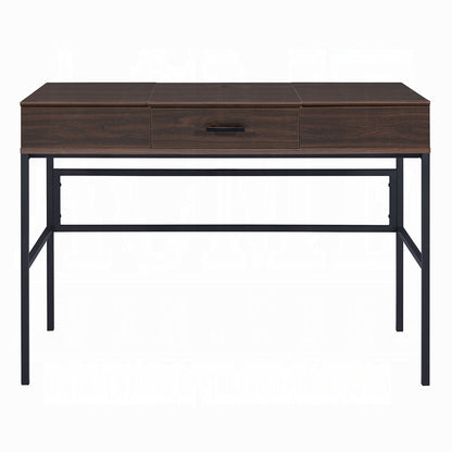 Oak Writing Desk with Storage Drawer - Office Desk