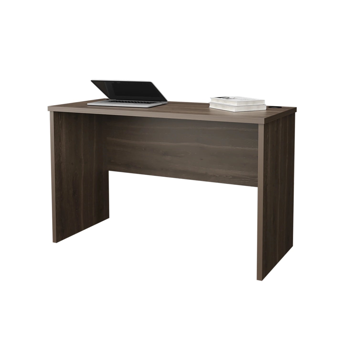 Dark Walnut Rectangular Writing Desk - Primary Living Space