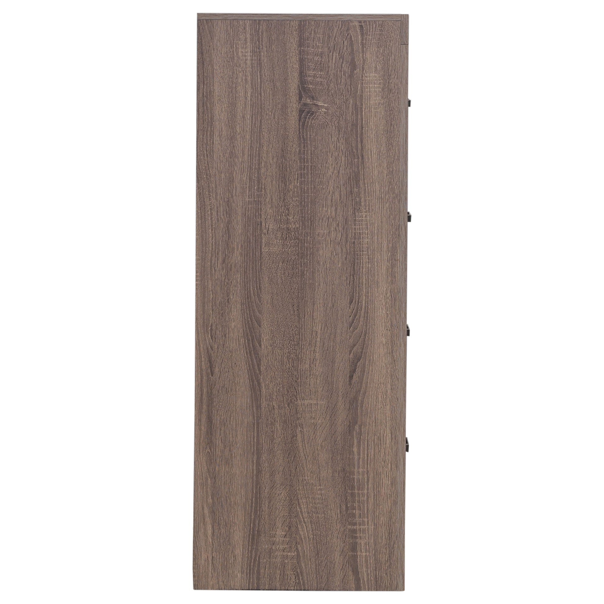Oak 4-Drawer Dresser - Bedroom Storage