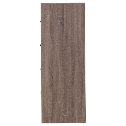 Oak 4-Drawer Dresser - Bedroom Storage