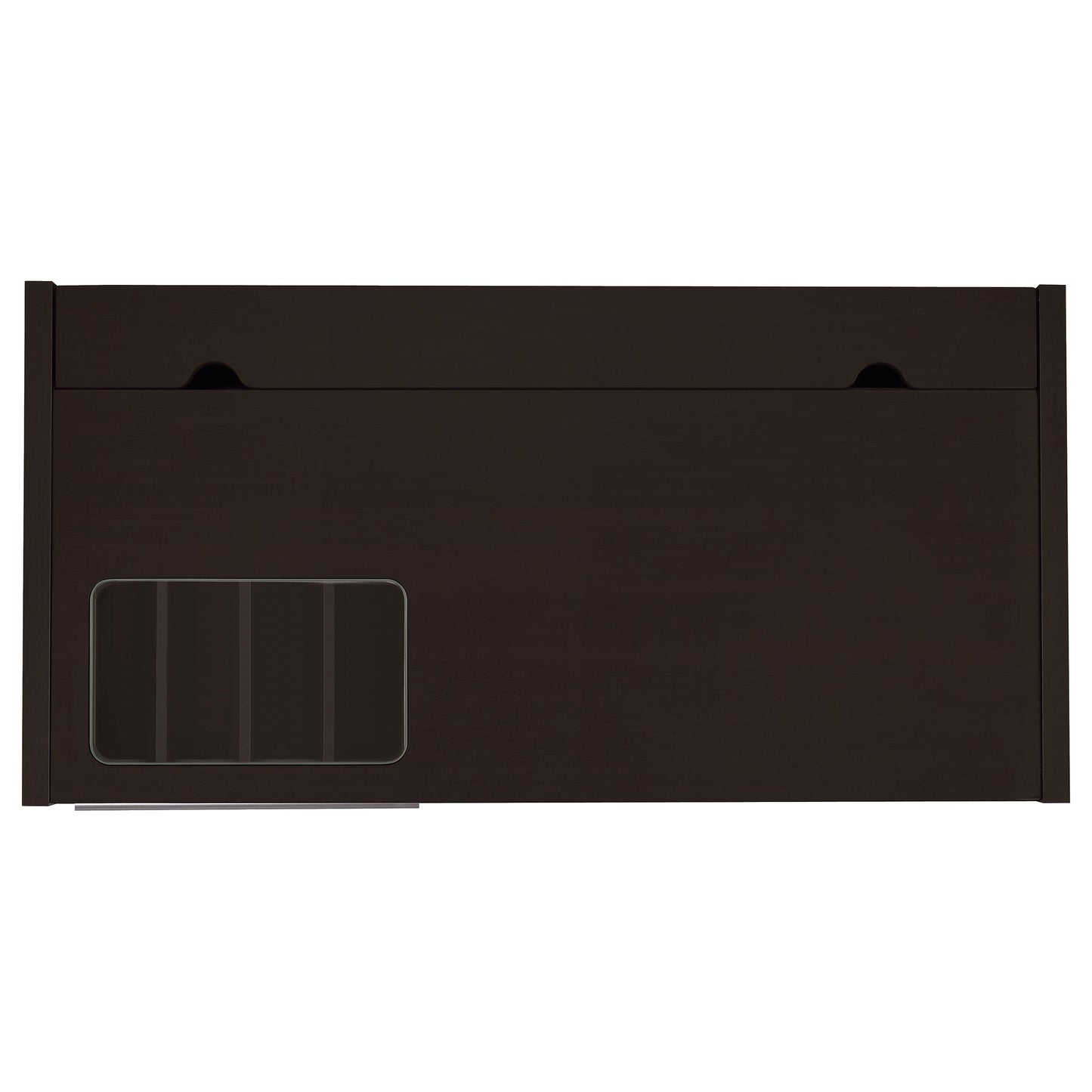 Cappuccino 2-Drawer Computer Desk - Office Desk