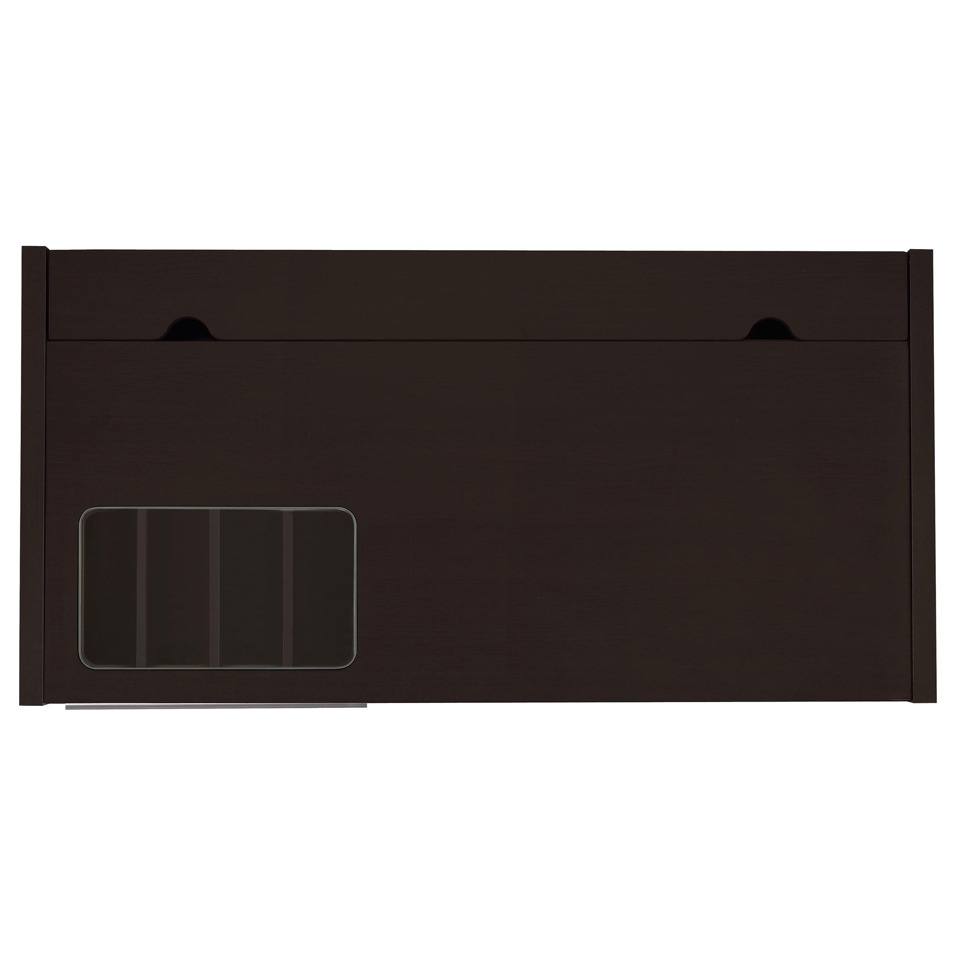 Cappuccino 2-Drawer Computer Desk - Office Desk