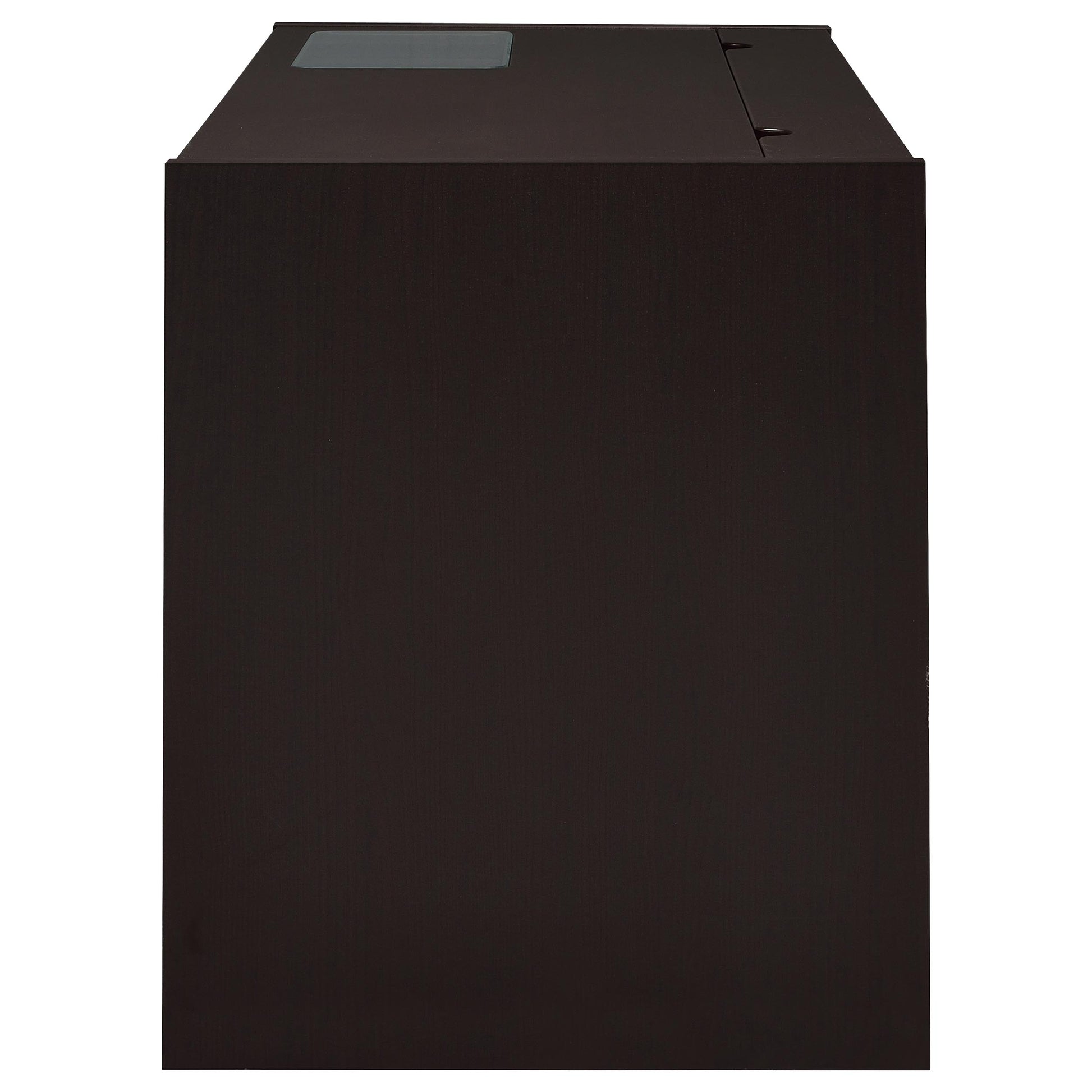 Cappuccino 2-Drawer Computer Desk - Office Desk