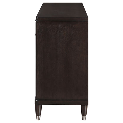 Niguel Brown 6-Drawer Dresser - Bedroom Storage