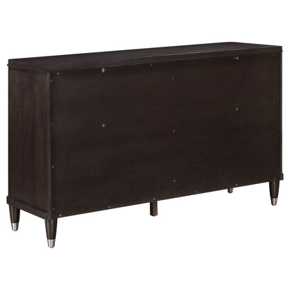 Niguel Brown 6-Drawer Dresser - Bedroom Storage