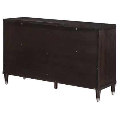 Niguel Brown 6-Drawer Dresser - Bedroom Storage
