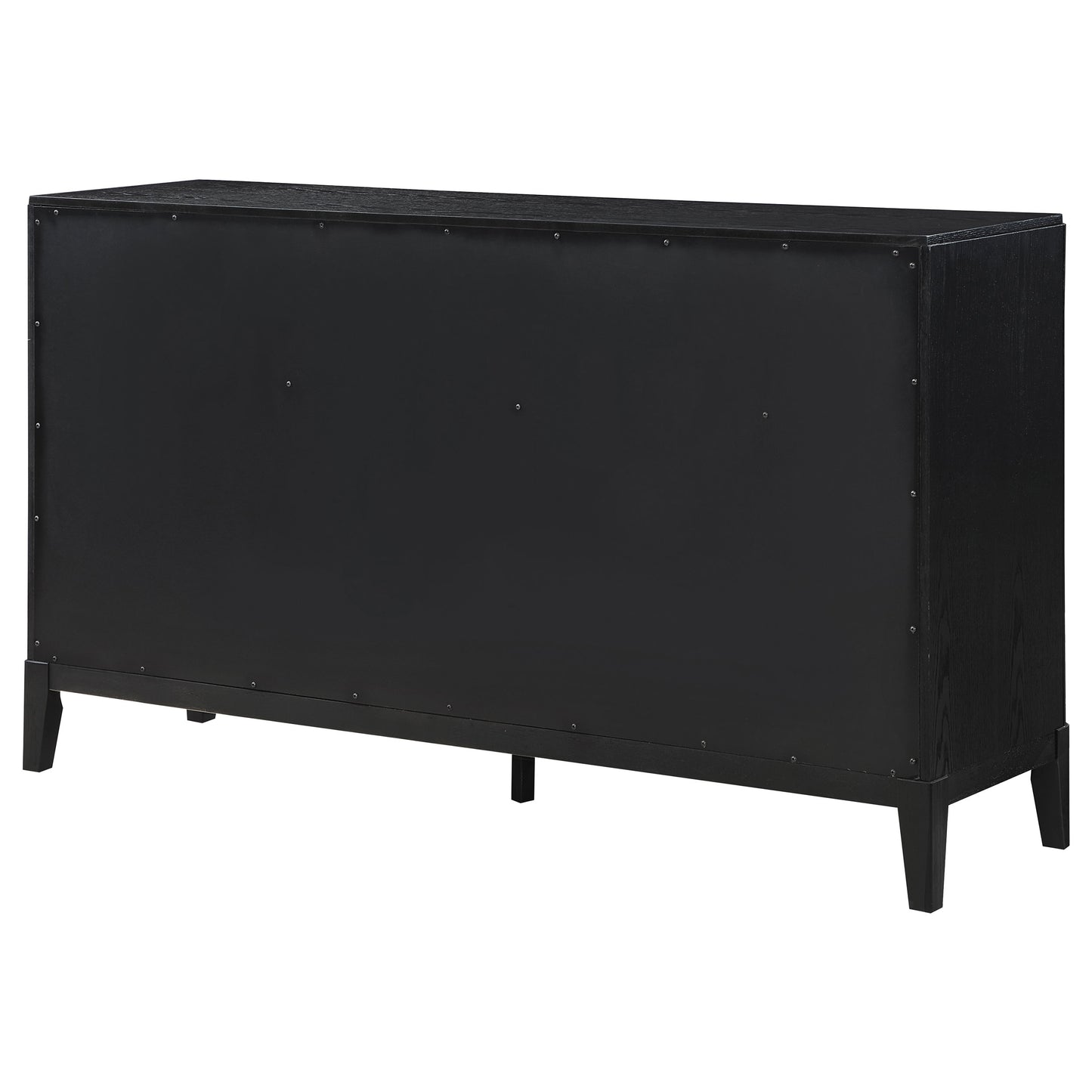 Mason Black 8-Drawer Dresser - Stylish Bedroom Storage