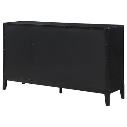 Mason Black 8-Drawer Dresser - Stylish Bedroom Storage