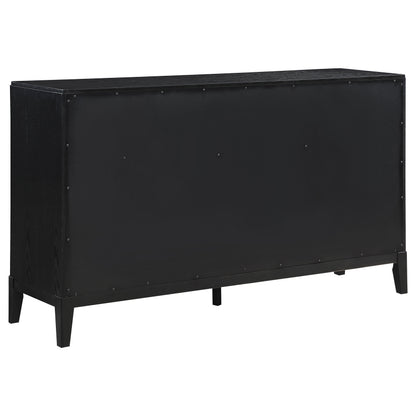 Mason Black 8-Drawer Dresser - Stylish Bedroom Storage