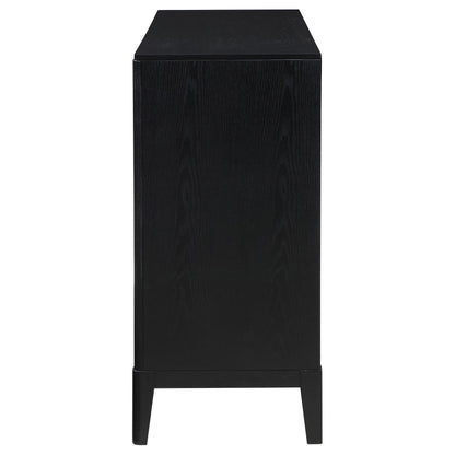 Mason Black 8-Drawer Dresser - Stylish Bedroom Storage