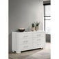 Polk Snow White 6-drawer Dresser