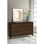 Anza Walnut 6-drawer Dresser Cabinet