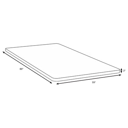 Upholstered Queen Bunkie Board Mattress Foundation for Bedroom