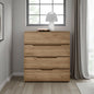Natural Oak Dresser with 4-Drawer
