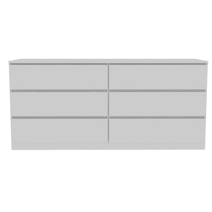 White 6-Drawer Rectangle Dresser - Storage & Organization