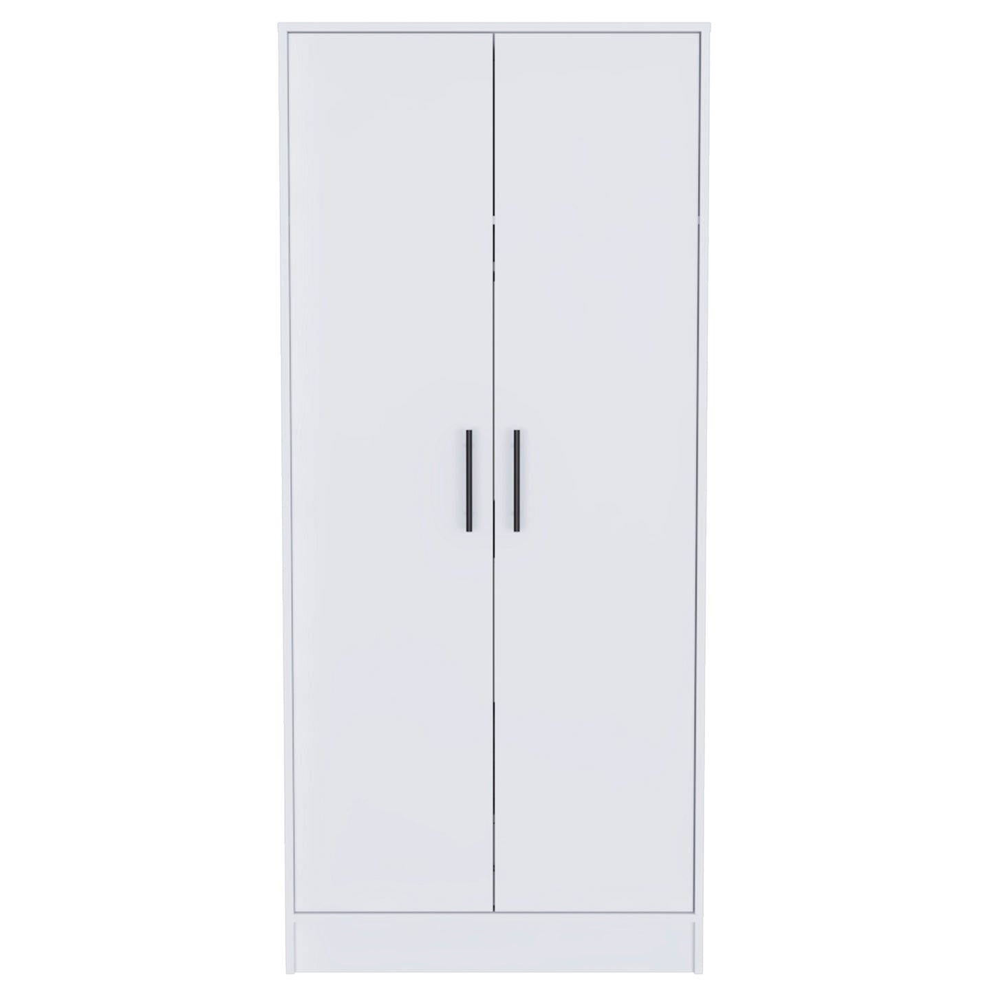 Conway Rectangle Armoire White - Spacious Storage
