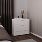Alpine Wide Four Drawer Dresser, Bedroom Storage, White
