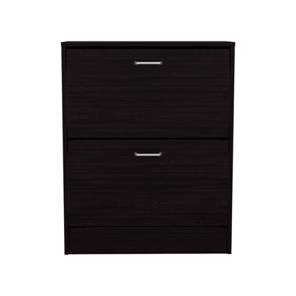 Black Shoe Storage Cabinet - 9.4' x 24.8' x 31.5' for Bedroom
