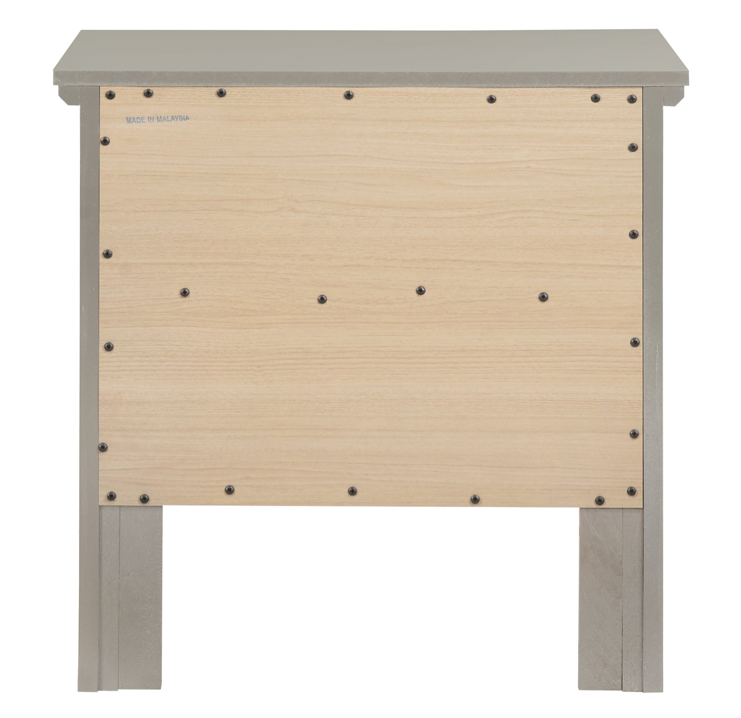 Champagne Finish Nightstand - 24" W x 16" D