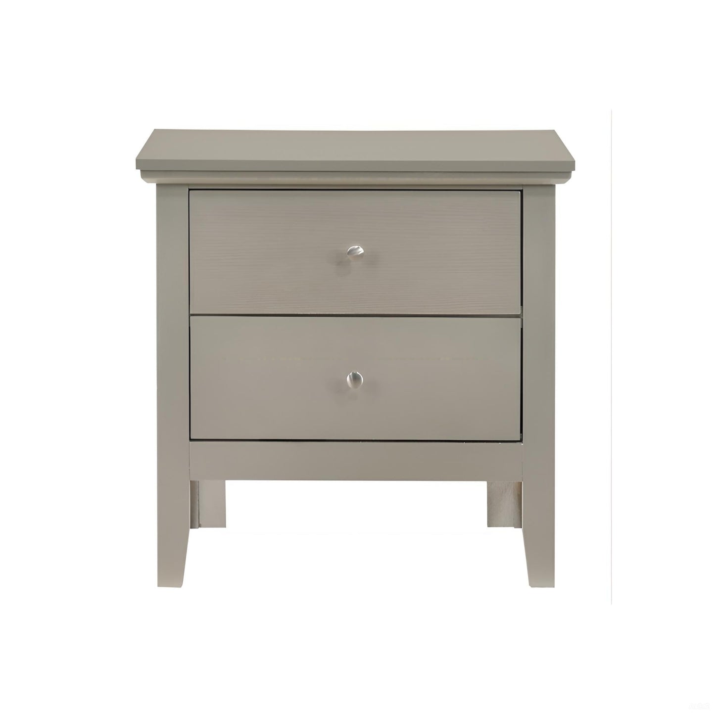 Champagne Finish Nightstand - 24" W x 16" D