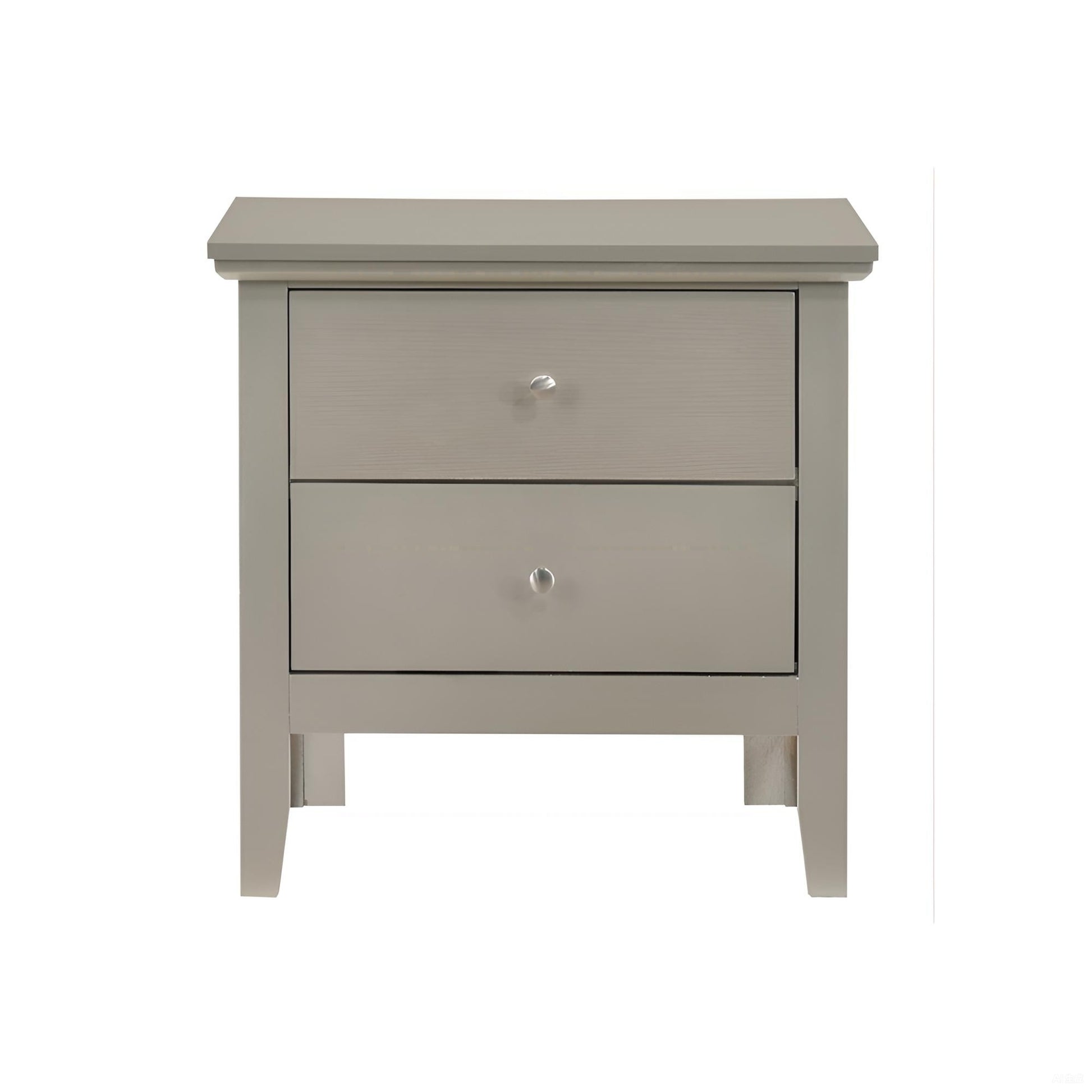 Champagne Finish Nightstand - 24" W x 16" D