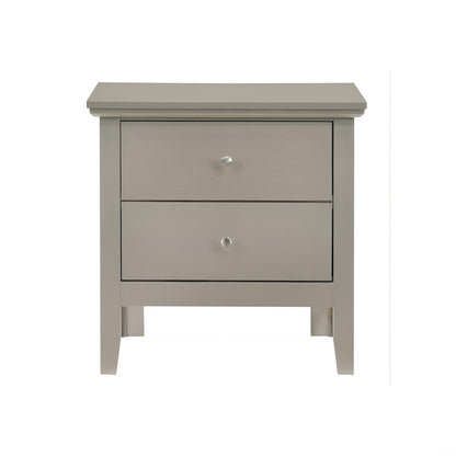 Champagne Finish Nightstand - 24" W x 16" D