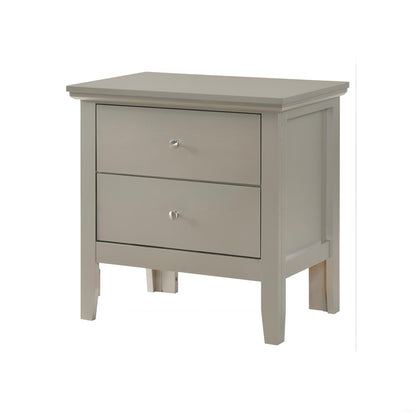 Champagne Finish Nightstand - 24" W x 16" D
