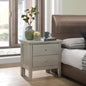 Elegant Silver Champagne Nightstand